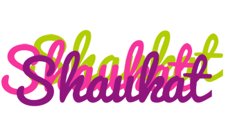Shaukat flowers logo