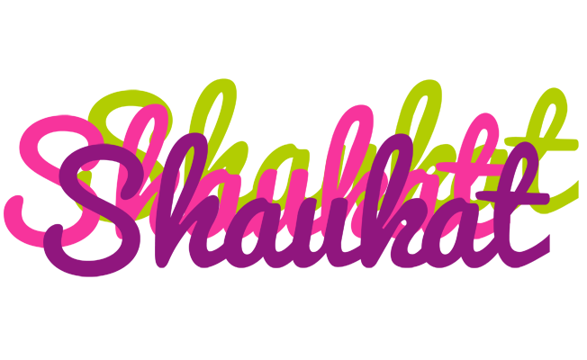 Shaukat flowers logo