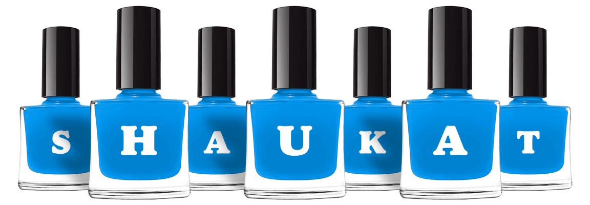 Shaukat glossy logo