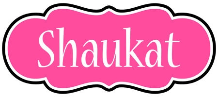 Shaukat invitation logo