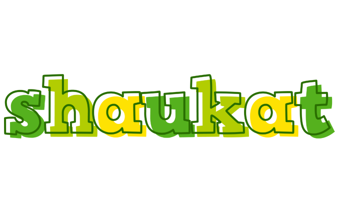 Shaukat juice logo