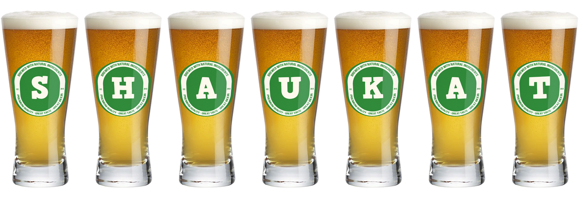 Shaukat lager logo