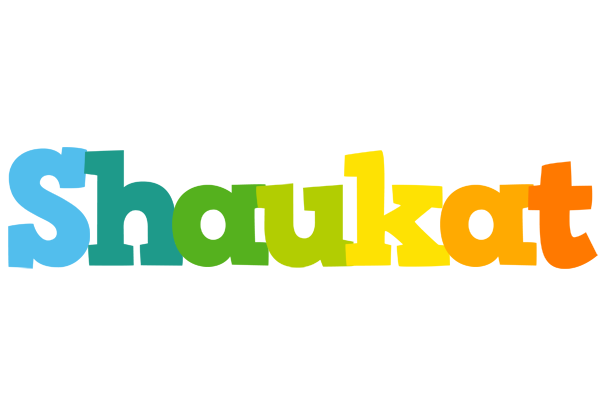 Shaukat rainbows logo