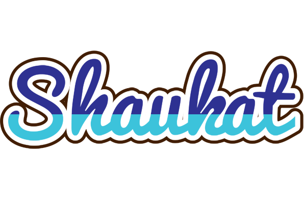 Shaukat raining logo