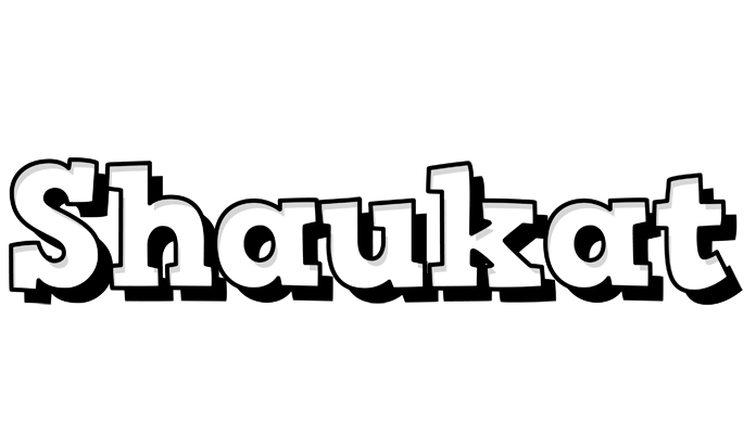 Shaukat snowing logo