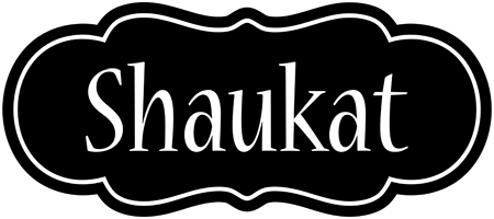 Shaukat welcome logo