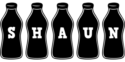Shaun bottle logo