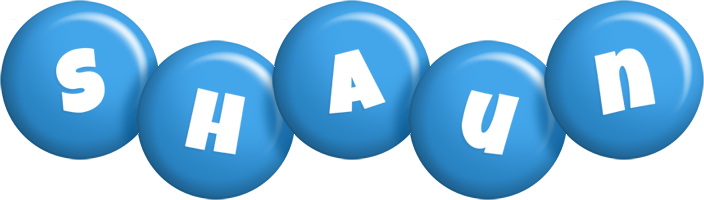 Shaun candy-blue logo