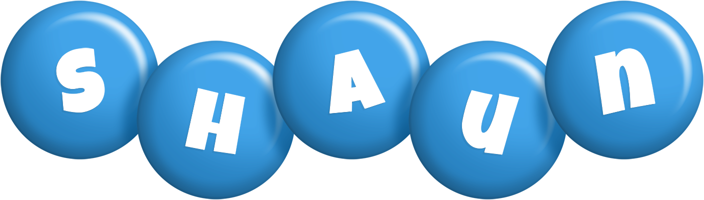 Shaun candy-blue logo