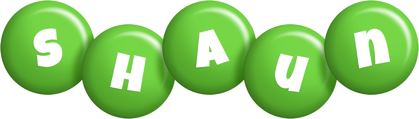 Shaun candy-green logo
