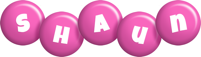 Shaun candy-pink logo