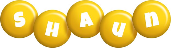 Shaun candy-yellow logo