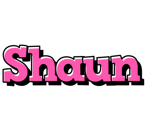 Shaun girlish logo