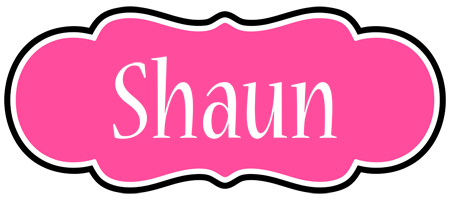 Shaun invitation logo