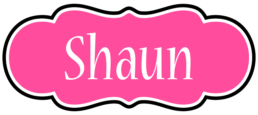 Shaun invitation logo