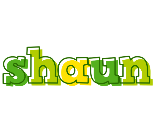 Shaun juice logo