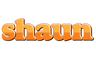 Shaun orange logo