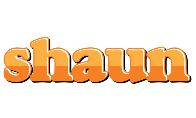 Shaun orange logo