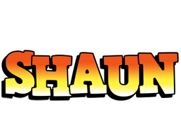 Shaun sunset logo