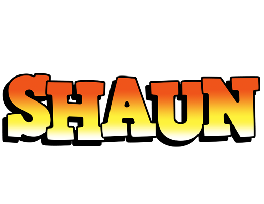 Shaun sunset logo