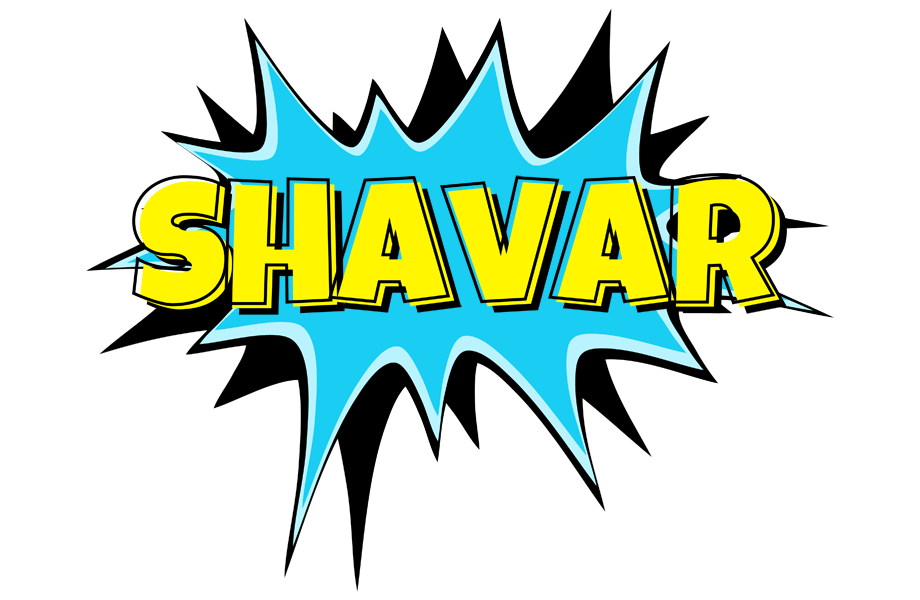 Shavar amazing logo