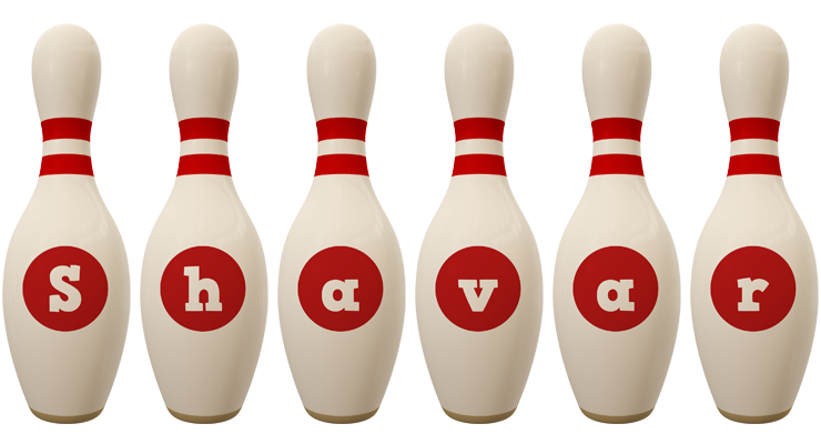 Shavar bowling-pin logo