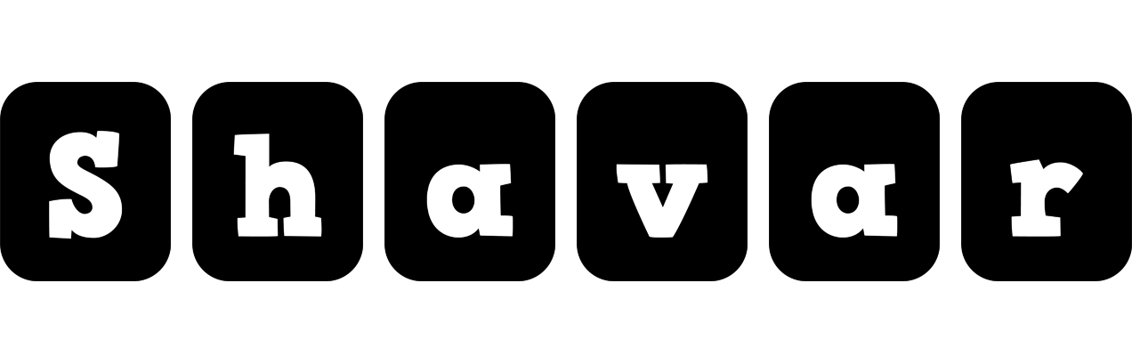 Shavar box logo