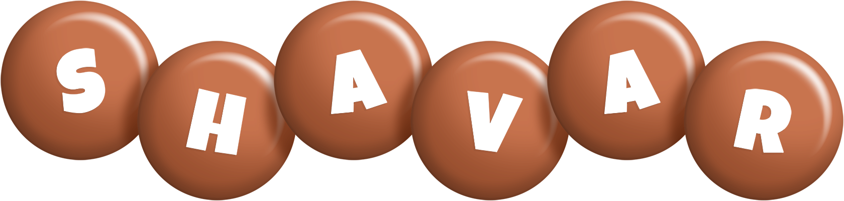 Shavar candy-brown logo