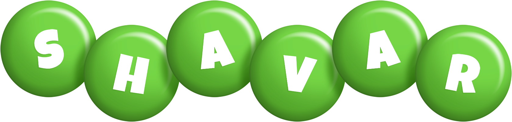 Shavar candy-green logo