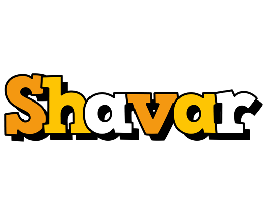 Shavar cartoon logo