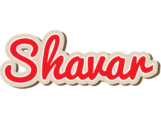 Shavar chocolate logo