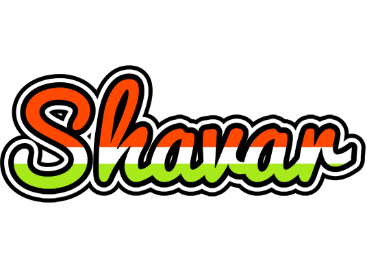 Shavar exotic logo