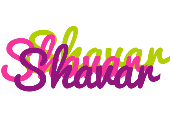 Shavar flowers logo