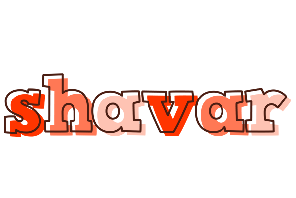 Shavar paint logo