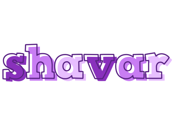 Shavar sensual logo