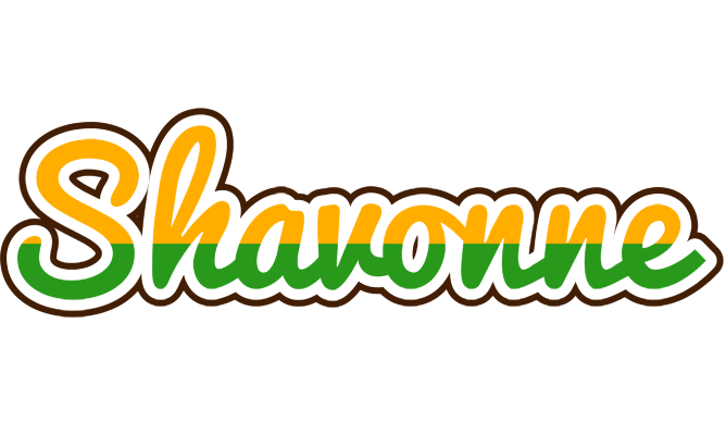 Shavonne banana logo