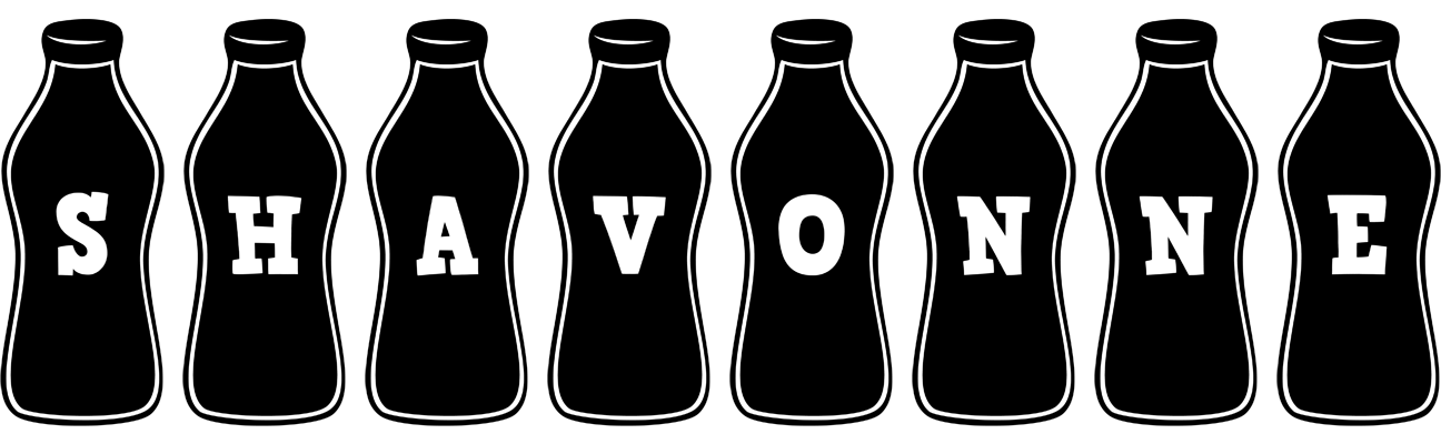 Shavonne bottle logo