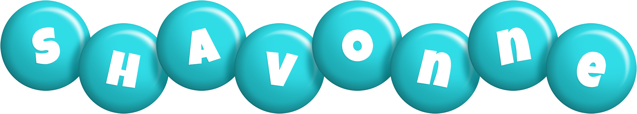 Shavonne candy-azur logo