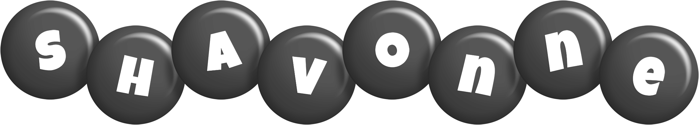 Shavonne candy-black logo