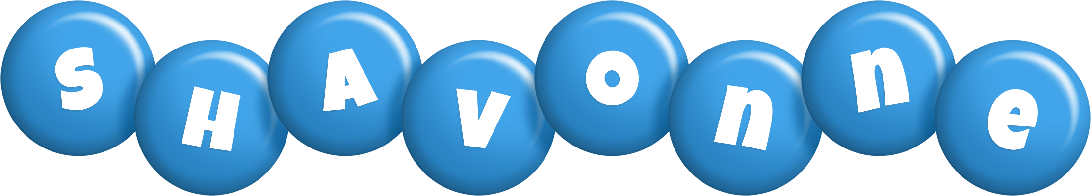 Shavonne candy-blue logo