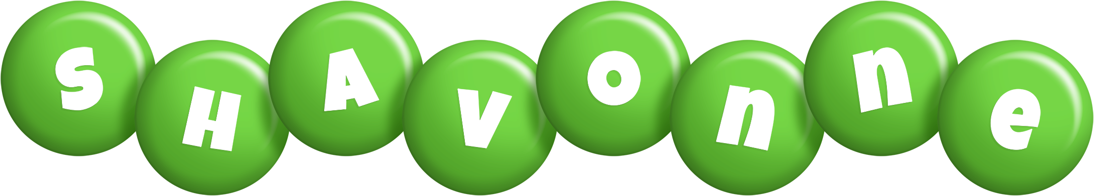 Shavonne candy-green logo