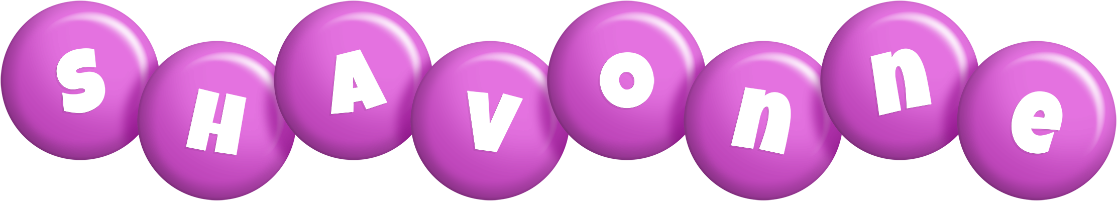 Shavonne candy-purple logo