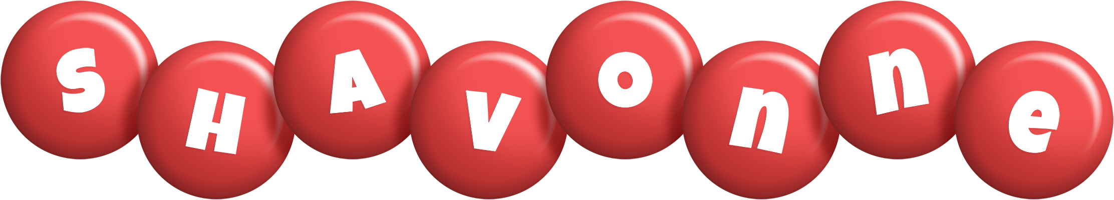 Shavonne candy-red logo