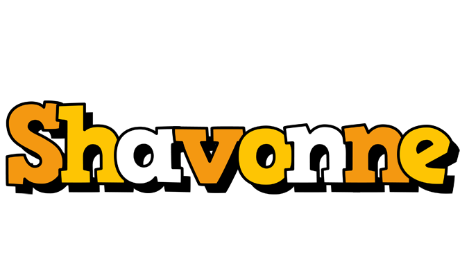 Shavonne cartoon logo