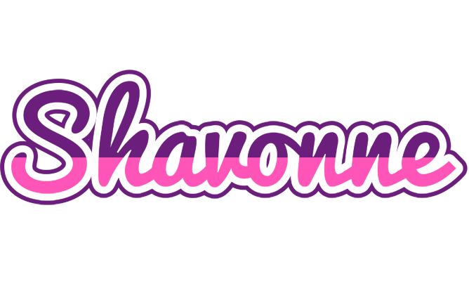 Shavonne cheerful logo