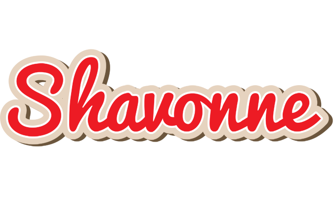 Shavonne chocolate logo