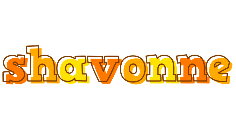 Shavonne desert logo
