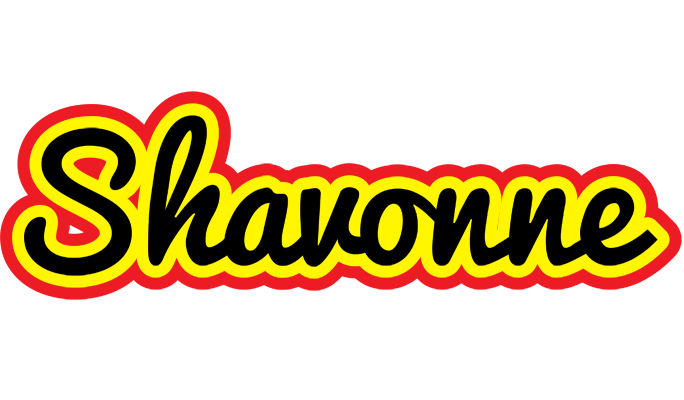 Shavonne flaming logo