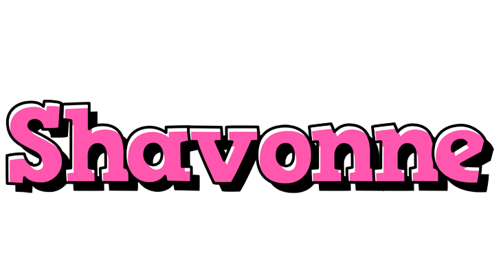 Shavonne girlish logo