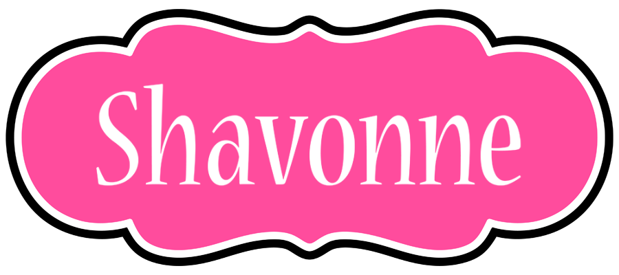 Shavonne invitation logo